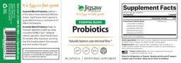 Label for Essential Blend Probiotics