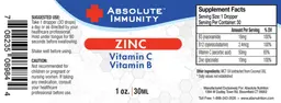 Label for Zinc