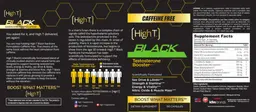 Label for High T Black Caffeine Free