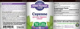 Label for Cayenne