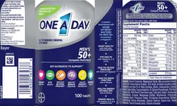 Label for Men's 50+ Complete Multivitamin