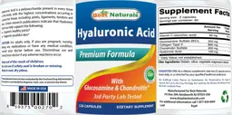 Label for Hyaluronic Acid