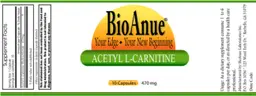 Label for Acetyl-L-Carnitine