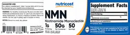 Label for NMN 1 g