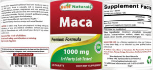 Maca 1000 mg