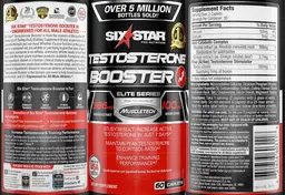 Label for Testoterone Booster