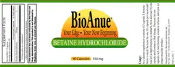 Label for Betaine Hydrochloride