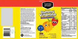 Label for Children's Gummy Vitamins