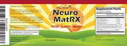 Label for Neuro MatRX