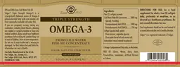 Label for Omega-3