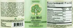 Label for Age Well