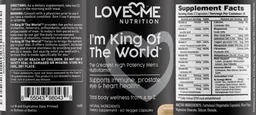 Label for I'm King of the World