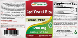 Red Yeast Rice 1200 mg