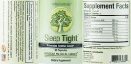 Label for Sleep Tight