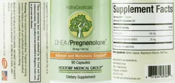 Label for DHEA/Pregnenolone 25 mg/100 mg