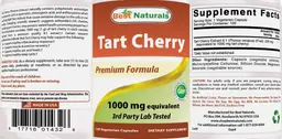 Label for Tart Cherry