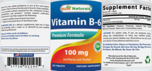 Vitamin B-6 100 mg
