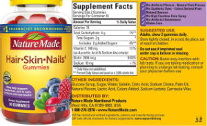 Hair-Skin-Nails Gummies