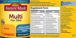 Label for Multi for Him