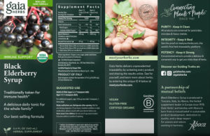 Black Elderberry Syrup