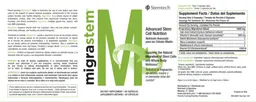Label for MigraStem