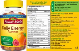 Daily Energy Gummies