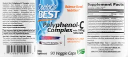 Label for Polyphenol-C Complex 500 mg