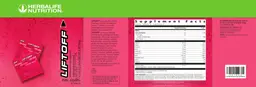 Label for Liftoff Pomegranate-Berry Burst