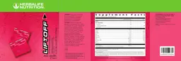 Label for Liftoff Pomegranate-Berry Burst