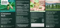 Label for Cinnamon Bark