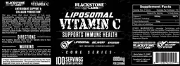 Label for Vitamin C 1000 mg