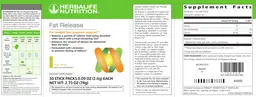 Label for Fat Release Fruit Twist