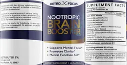 Label for Nootropic Brain Booster