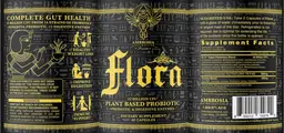 Label for Flora 32 Billion CFU