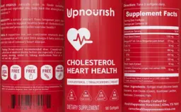 Label for Cholesterol Heart Health