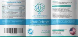 Label for CardioDefence