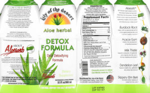 Aloe Herbal Detox Formula