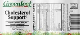 Label for Cholesterol Support