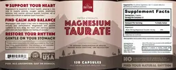 Label for Magnesium Taurate