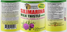 Label for Milk Thistle Complex