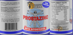 Prostazinc with Beta Sitosterol