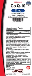 Label for Co Q-10 30 mg