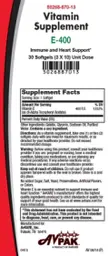 Label for E-400