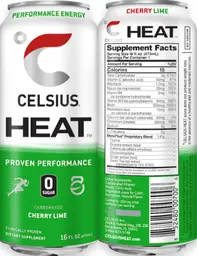 Label for Heat Cherry Lime