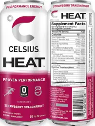 Label for Heat Strawberry Dragonfruit