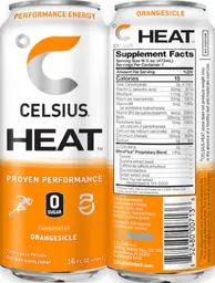 Label for Heat Orangesicle