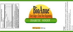 Label for Diabetic Mender
