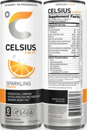 Label for Sparkling Orange