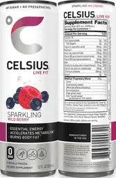 Label for Sparkling Wild Berry
