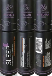 Label for Sleep Tropical Australian Fruit Flavor